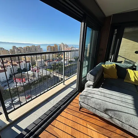 公寓 Magic View Luxury Penthouse With Jacuzzi And Sea View 斯普利特