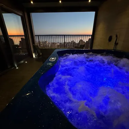 Magic View Luxury Penthouse With Jacuzzi And Sea View شقة سبليت